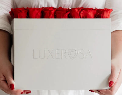 Forever Luxury Box Flowers from Luxerosa